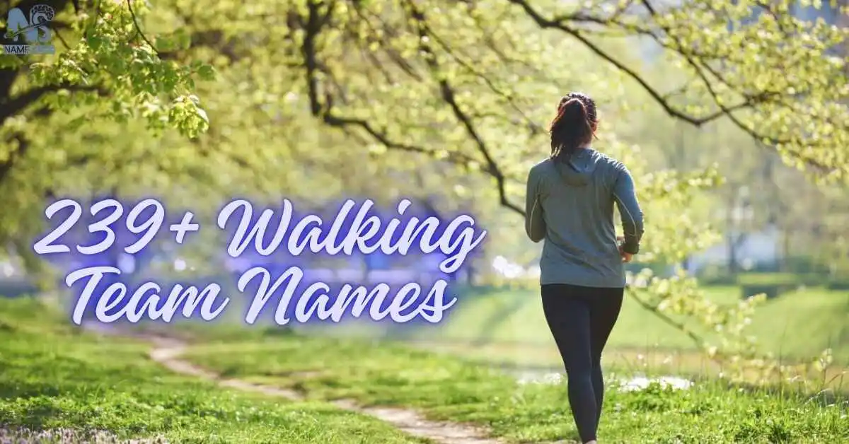 239+ Walking Team Names (Funny, Creative & Meaningful Ideas)