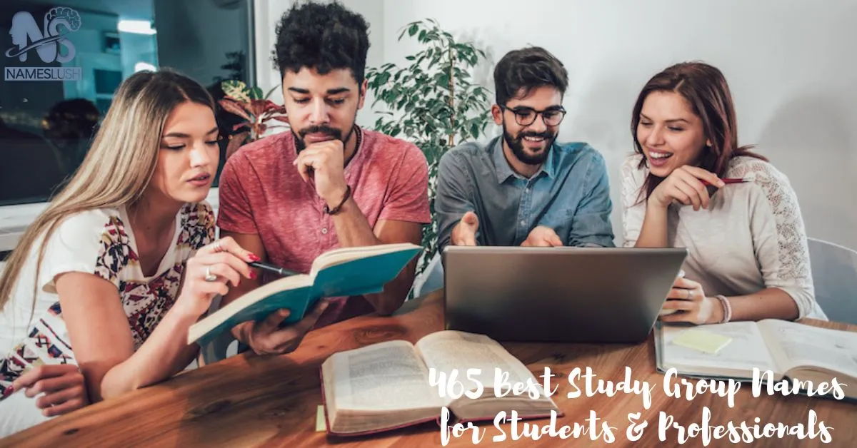 465 Best Study Group Names for Students & Professionals