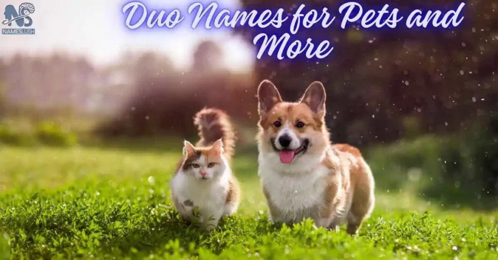 Duo Names for Pets and More