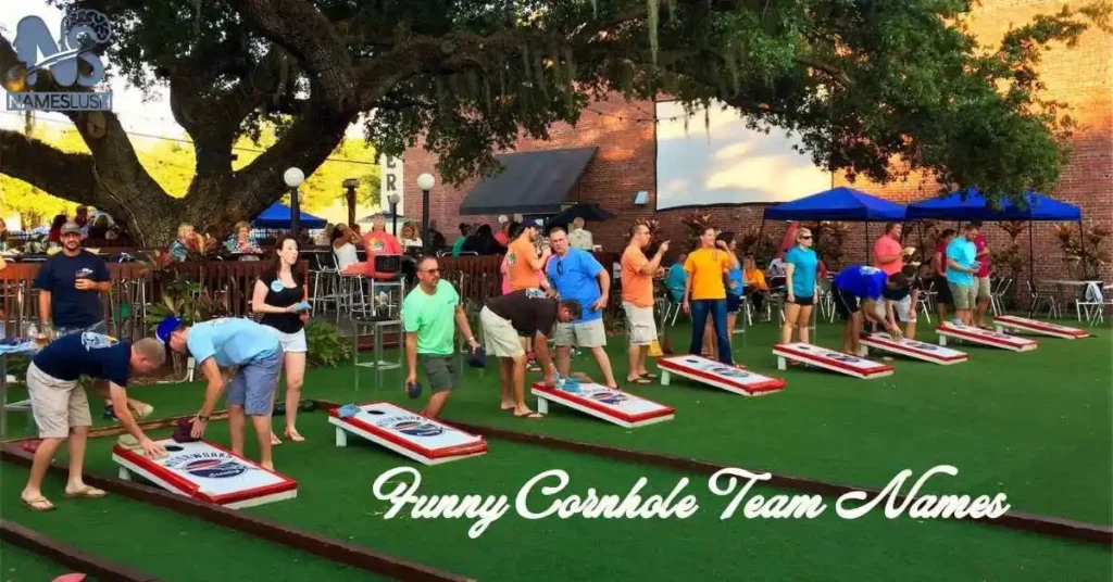 Funny Cornhole Team Names