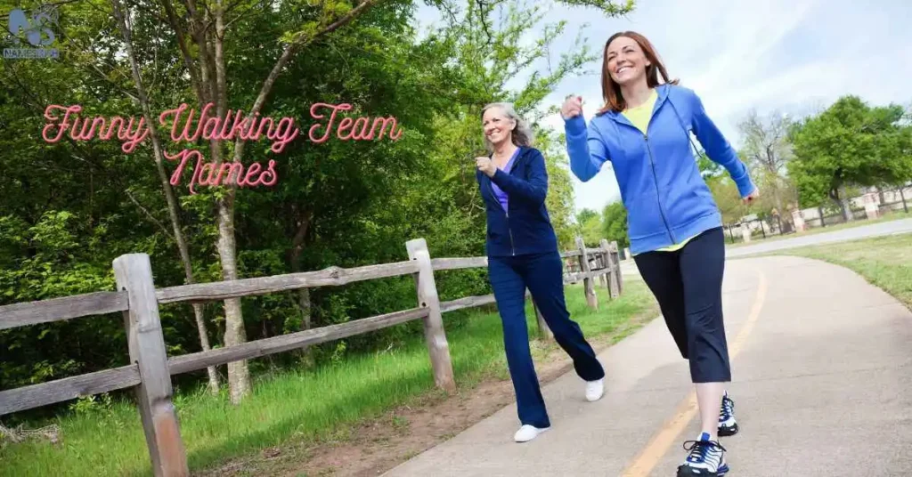 Funny Walking Team Names