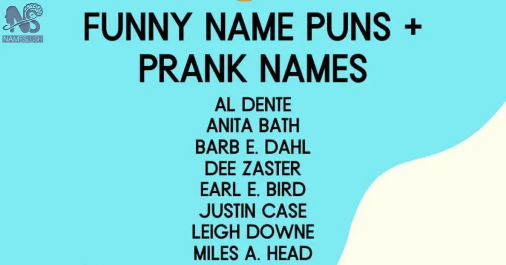 Funny and Punny Names