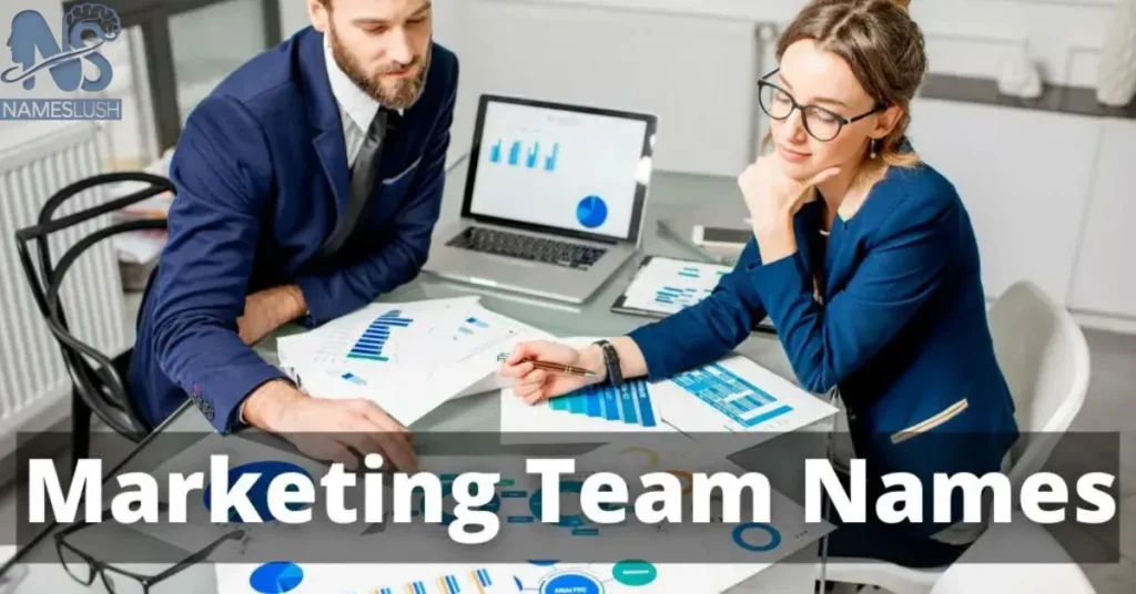 Marketing and Sales Team Names