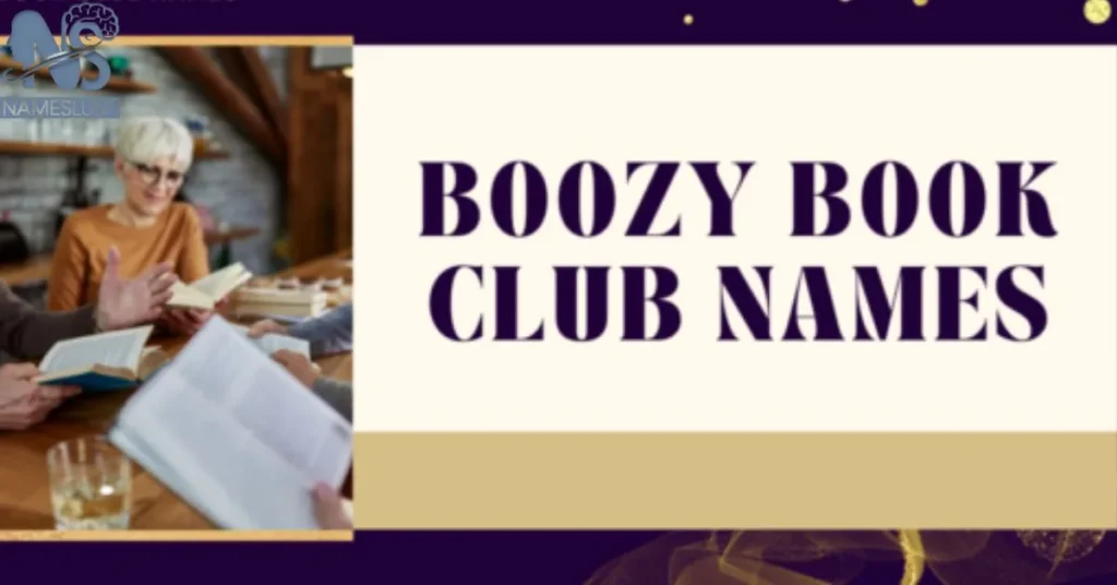 More Boozy Book Club Names