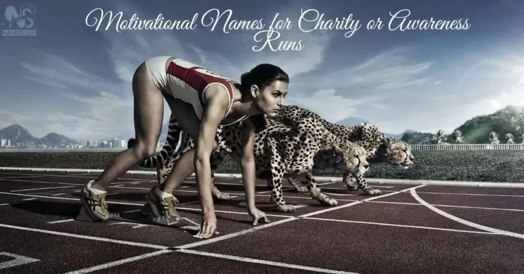 Motivational Names for Charity or Awareness Runs