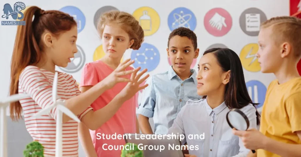 Student Leadership and Council Group Names