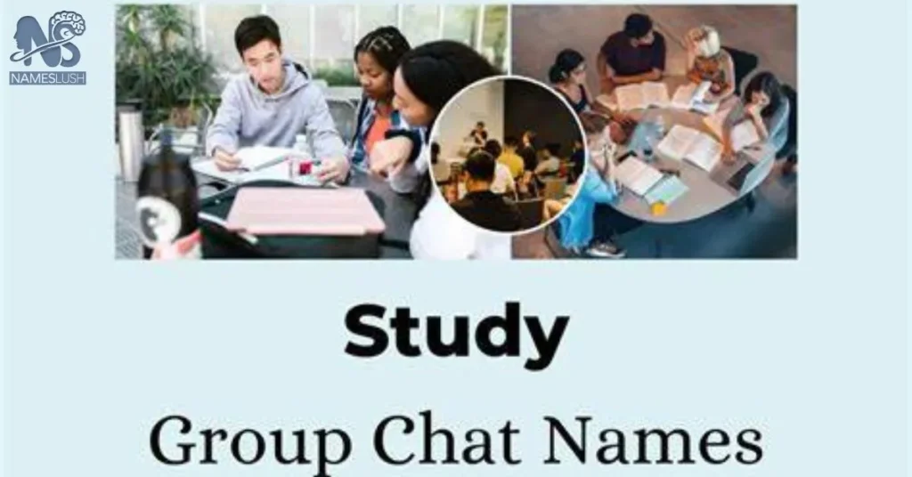 Study Group Chat Names