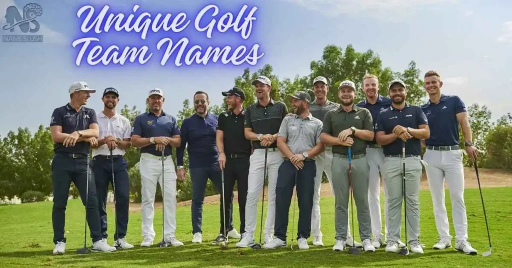 Unique Golf Team Names