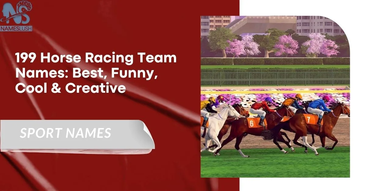 199 Horse Racing Team Names Best, Funny, Cool & Creative