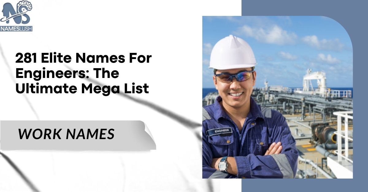 281 Elite Names For Engineers The Ultimate Mega List