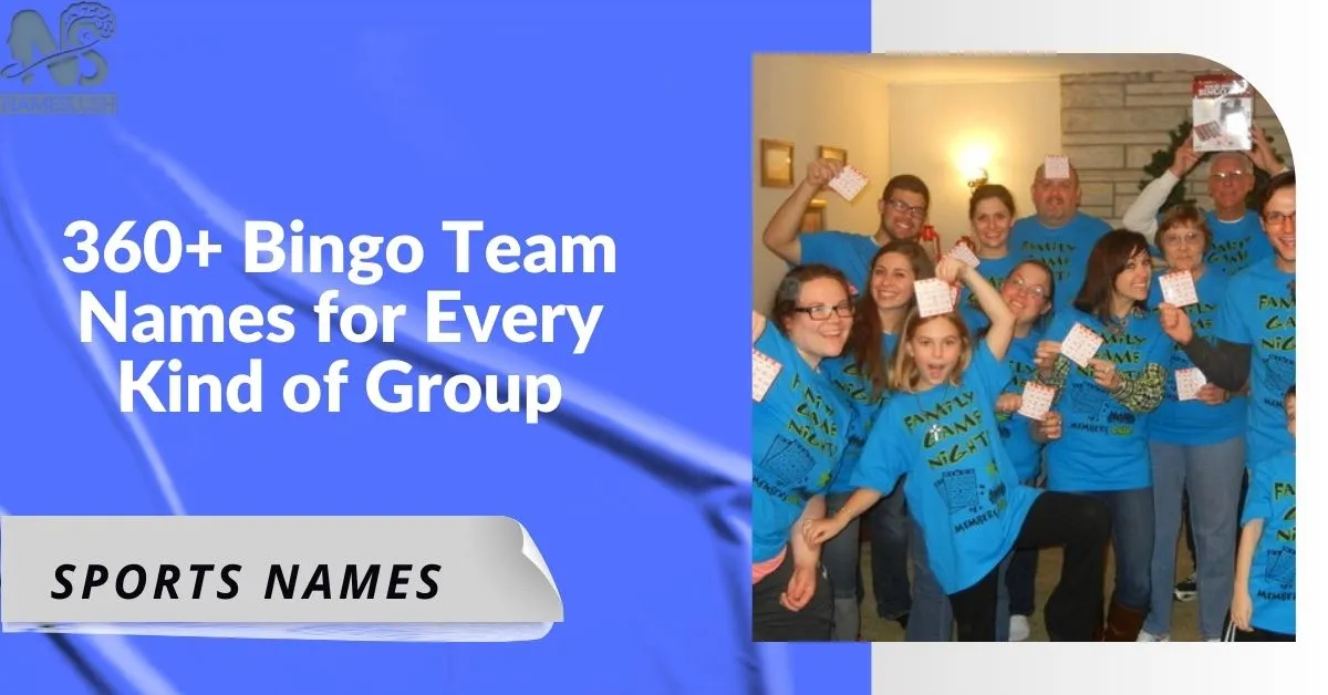 360+ Bingo Team Names for Every Kind of Group