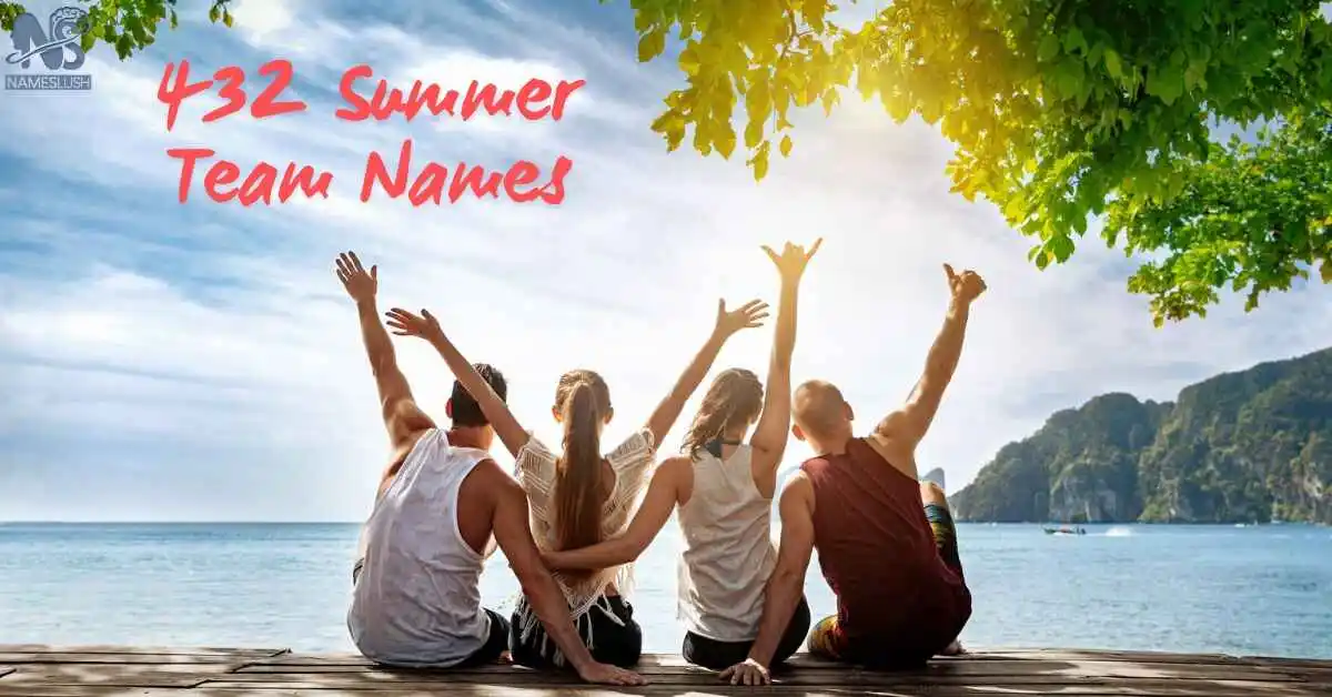 432 Summer Team Names Best, Funny, and Creative Ideas