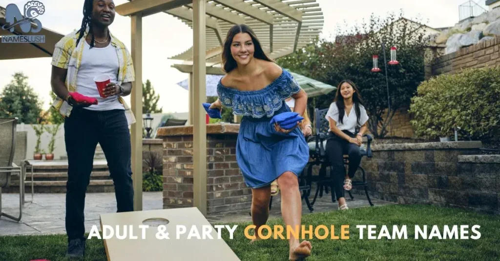 Adult & Party Cornhole Team Names 