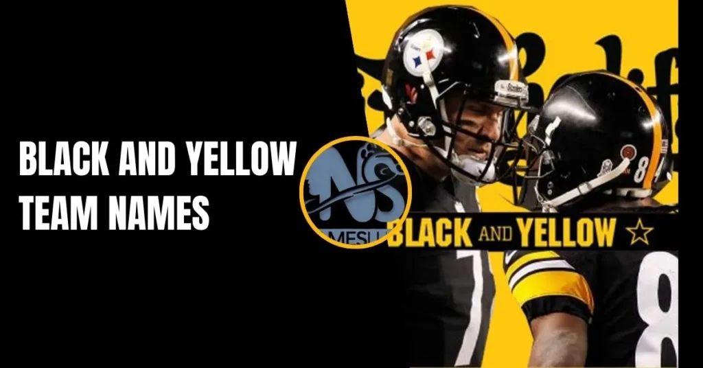 Black and Yellow Team Names