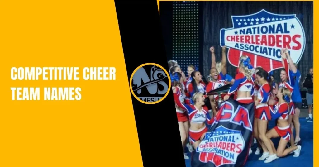 Competitive Cheer Team Names