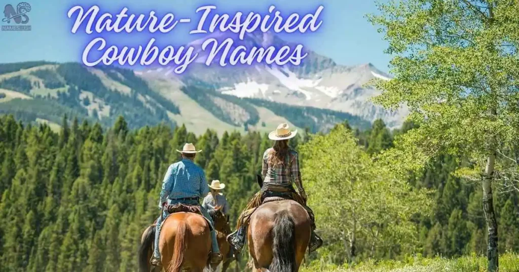 Nature-Inspired Cowboy Names