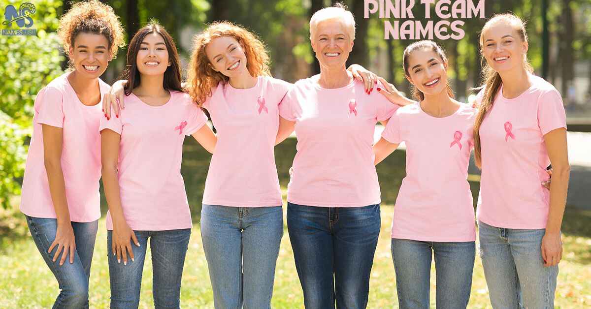 Pink Team Names 265 Catchy, Cute, Funny, Cool & For Games