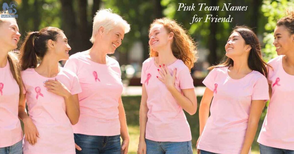 Pink Team Names for Friends