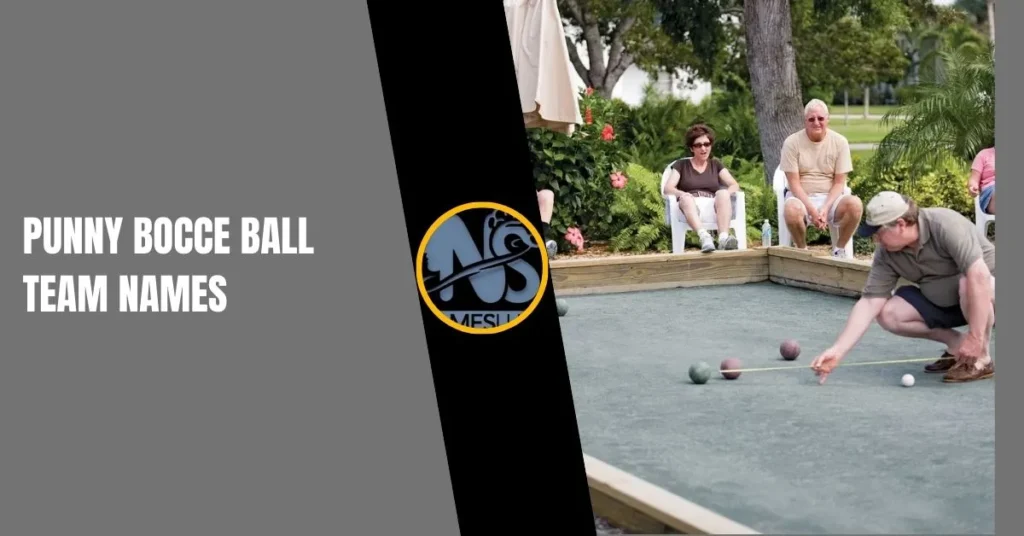 Punny Bocce Ball Team Names