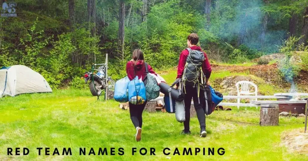 Red Team Names for Camping