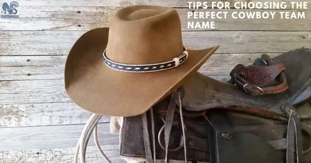 Tips for Choosing the Perfect Cowboy Team Name