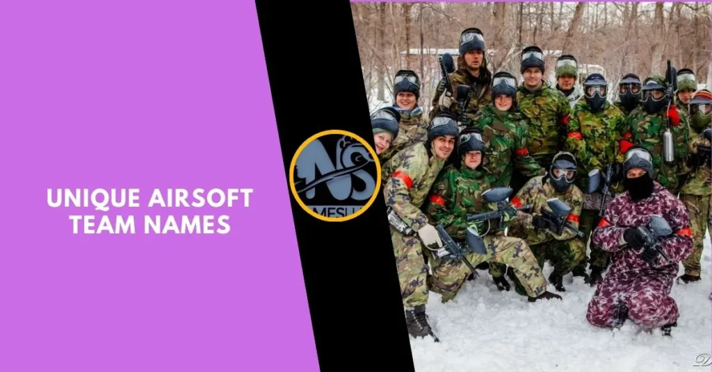 Unique Airsoft Team Names