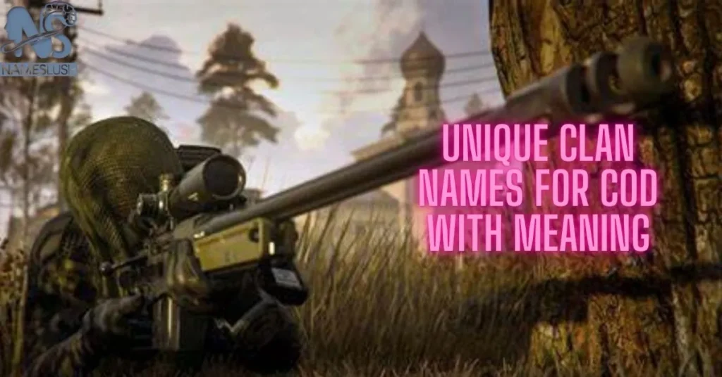 Unique Clan Names for COD with Meaning