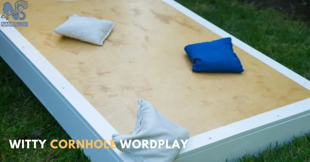 Witty Cornhole Wordplay