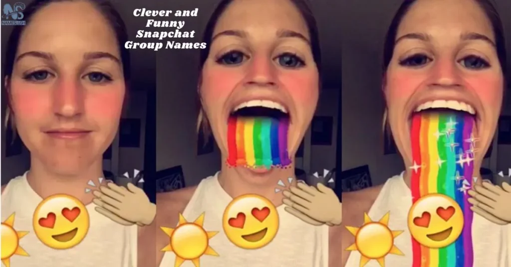 Clever and Funny Snapchat Group Names