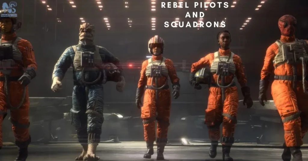 Rebel Pilots and Squadrons